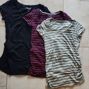 Set Of 3 Maternity Tops